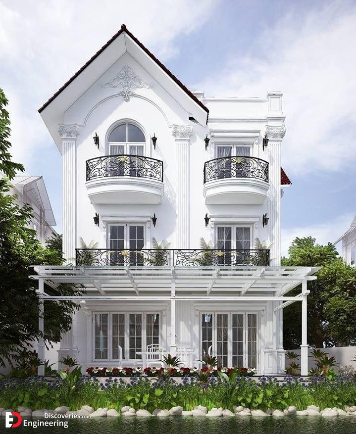 طراحی نما ساختمان سبک کلاسیک